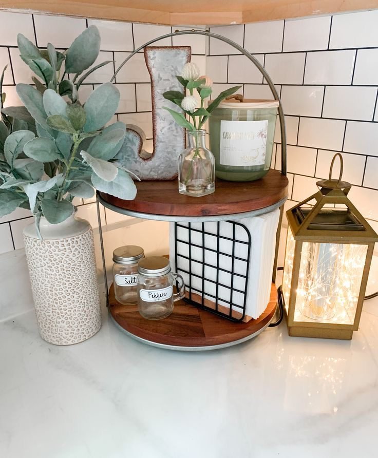 Glass Salt & Pepper Containers