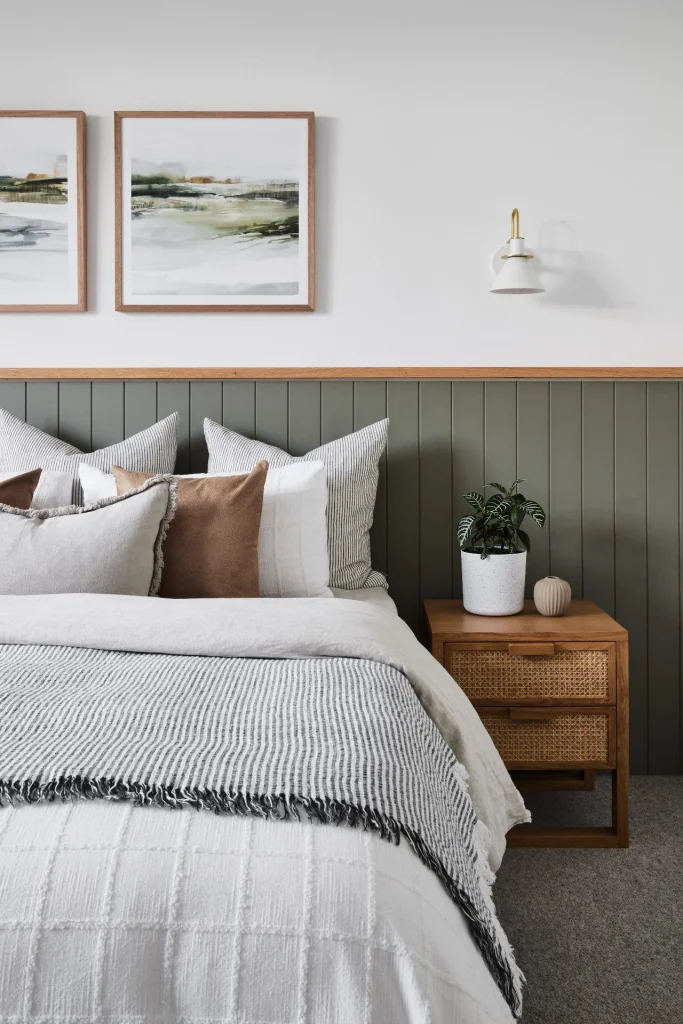 Green Accent Wall