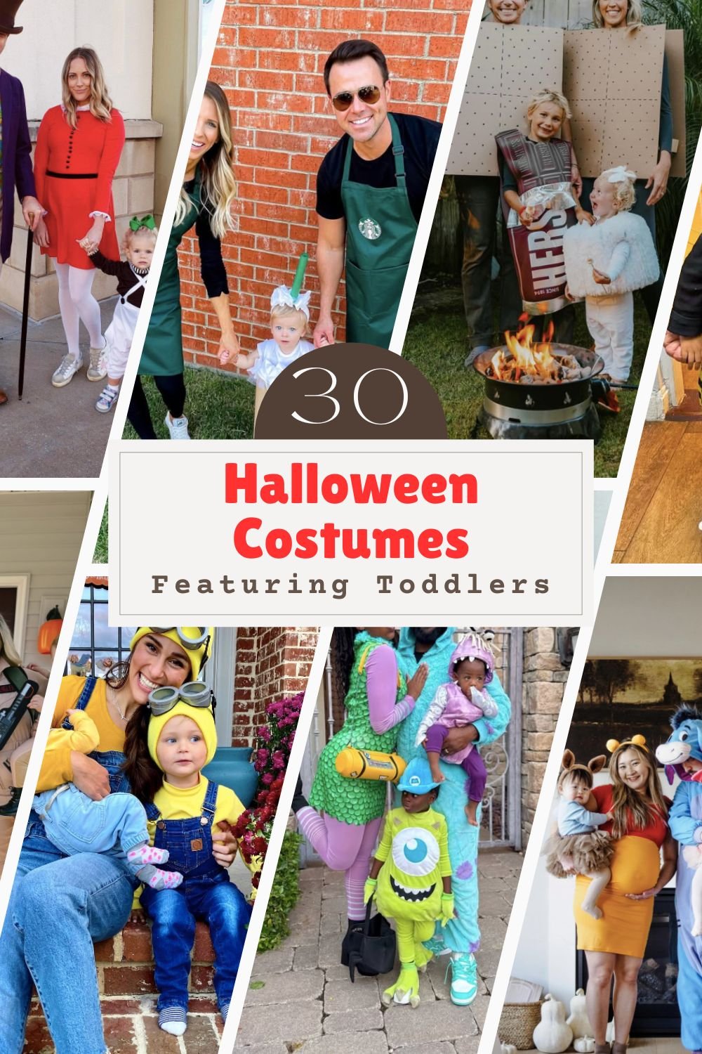 Family Halloween Costumes Featuring Toddlers