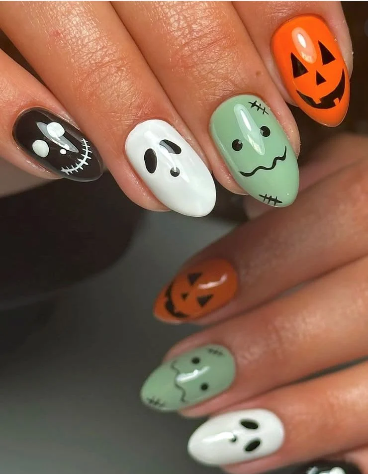 Halloween Faces Design