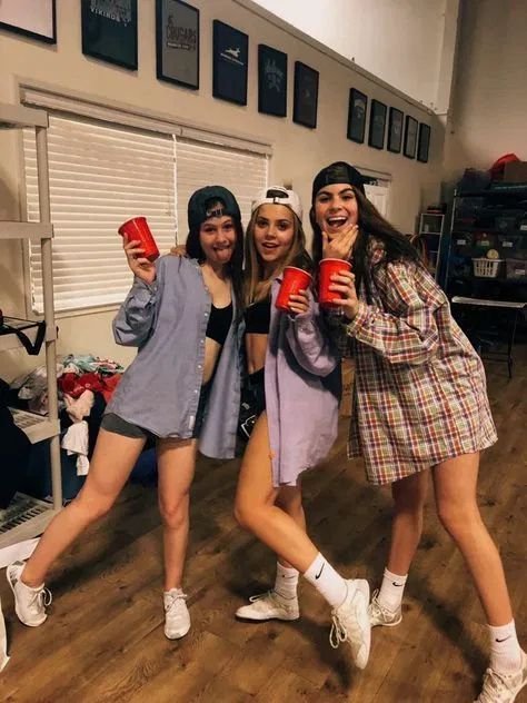 Halloween party at a fraternity house