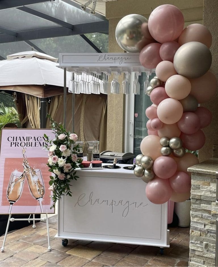Incorporate a Champagne Bar