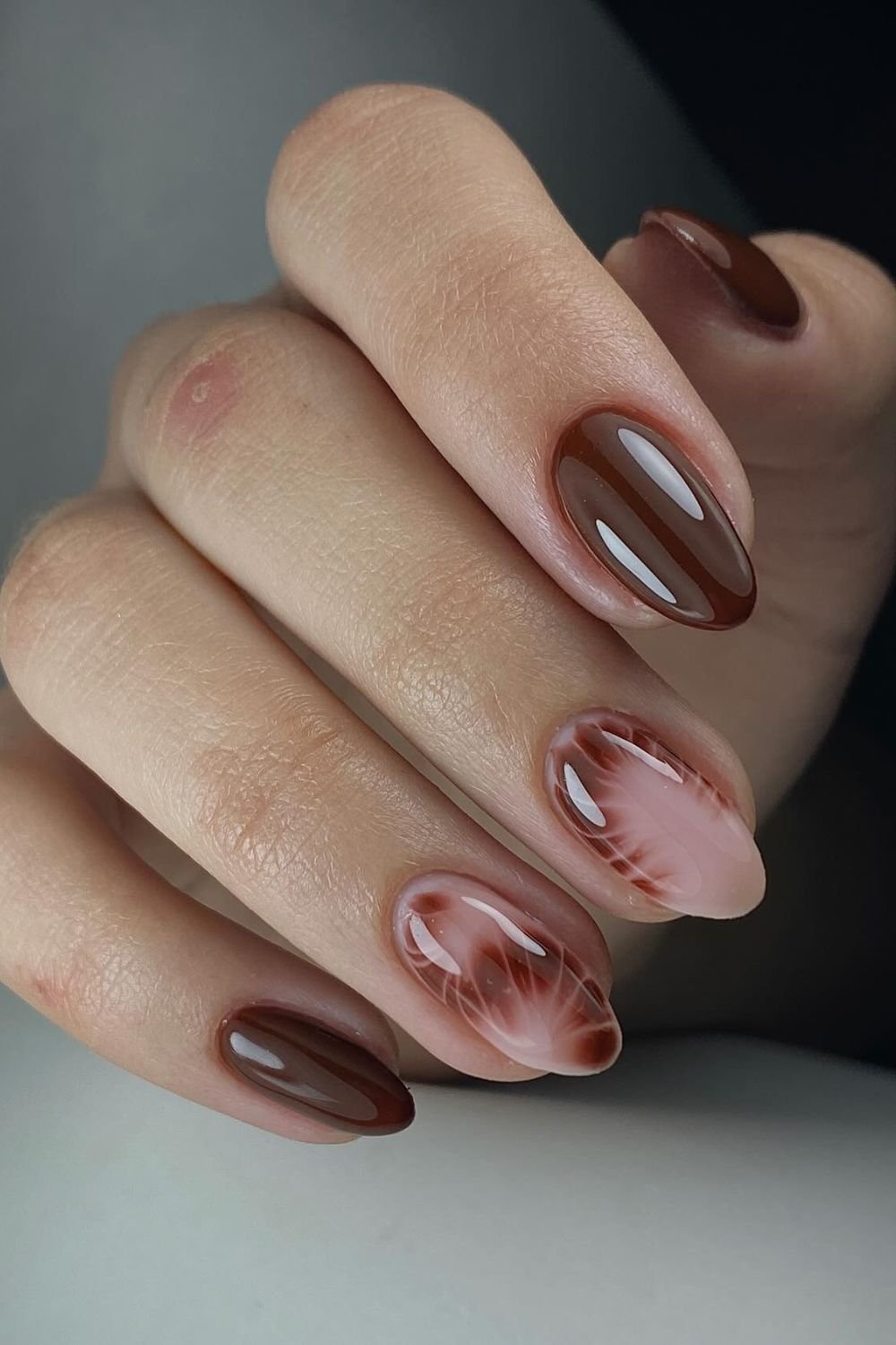 Mocha Feathered Layers