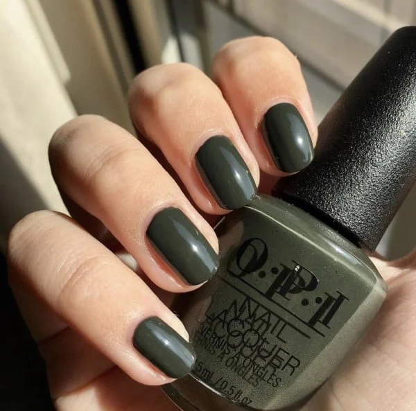 OPI Green Nails