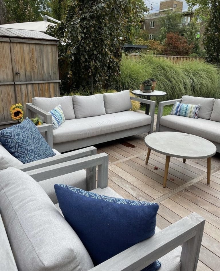 Opt for a Blue and Grey Color Scheme