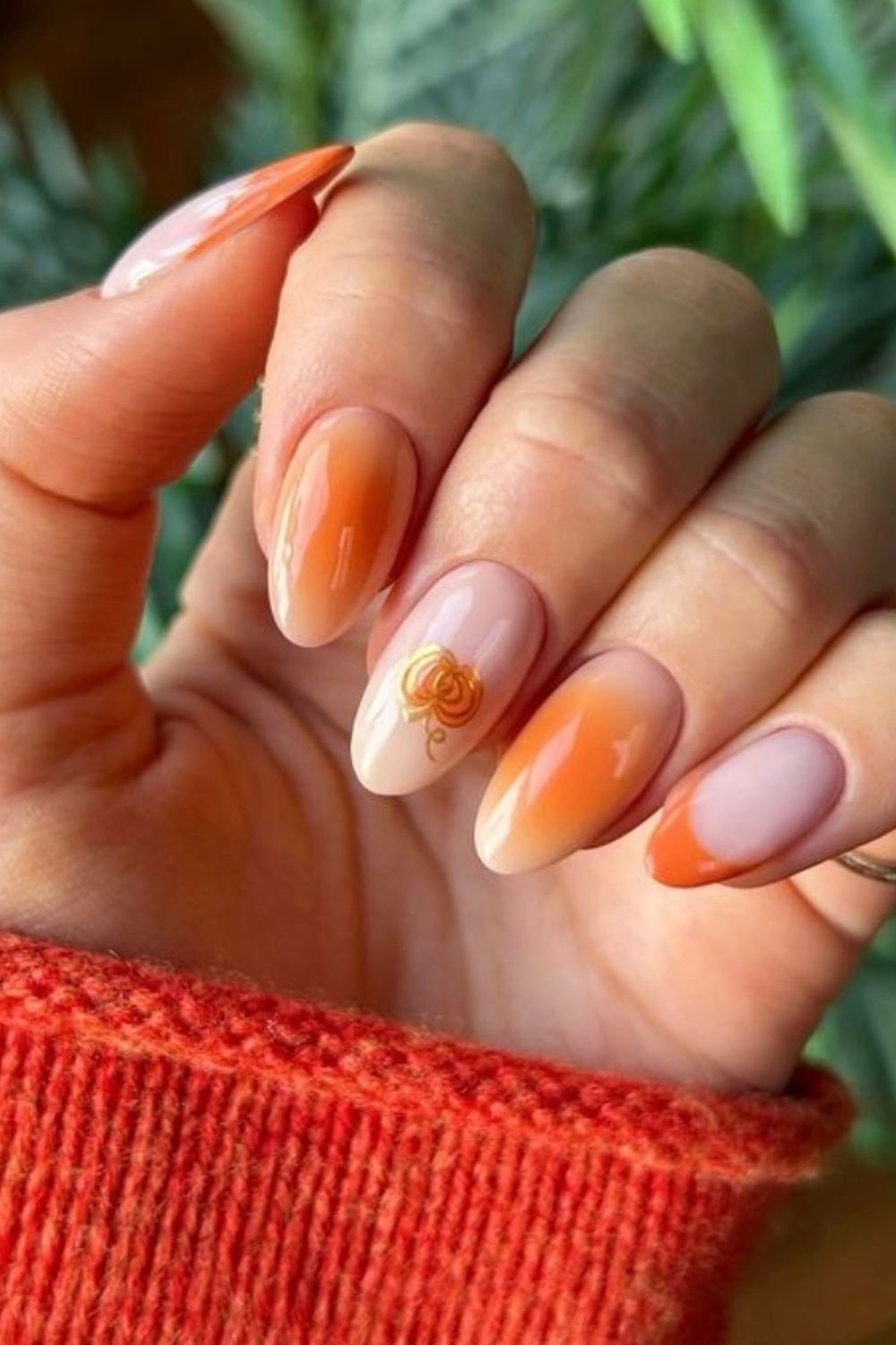 Pumpkin Orange Fade