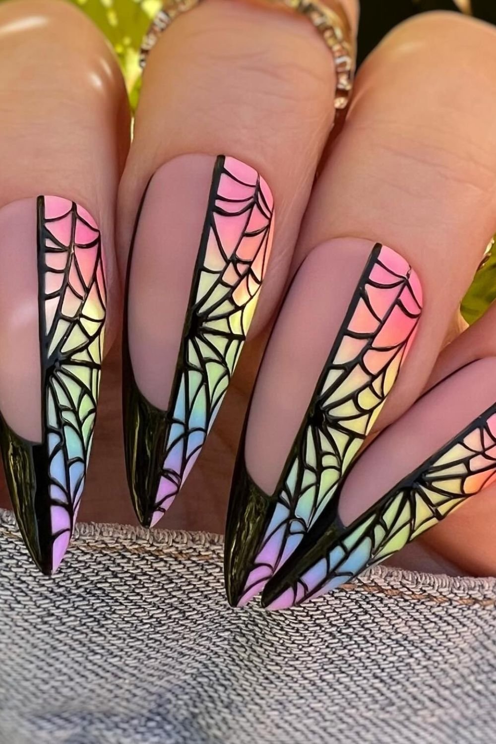 Rainbow Web Fade