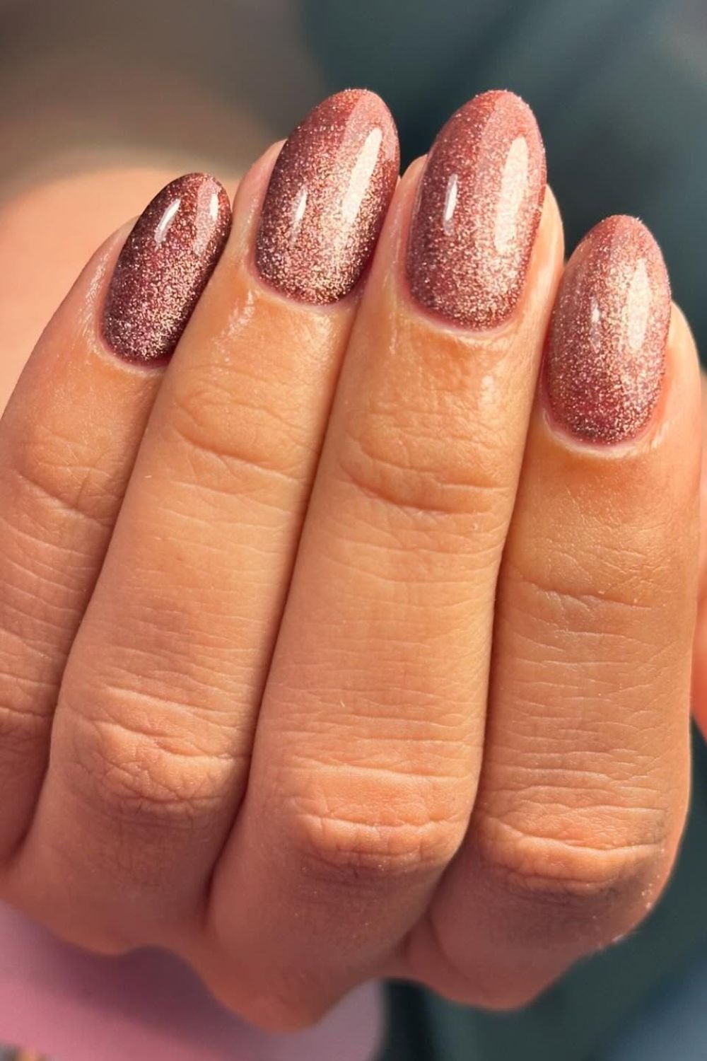 Rosy Glitter Glow