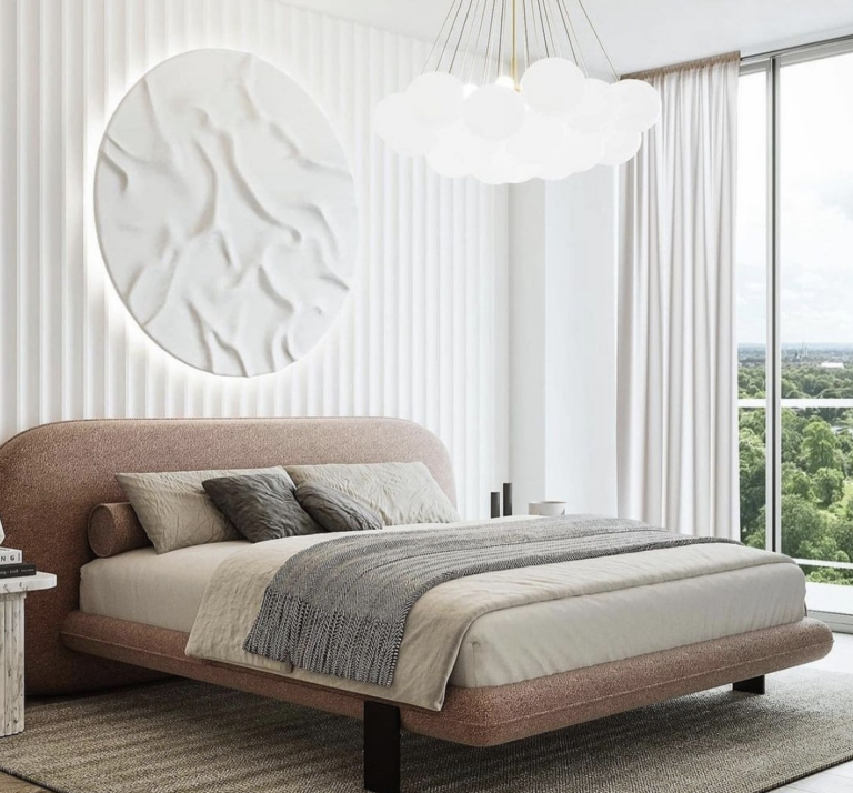 Rugs For Under Bed With White Accent Wall