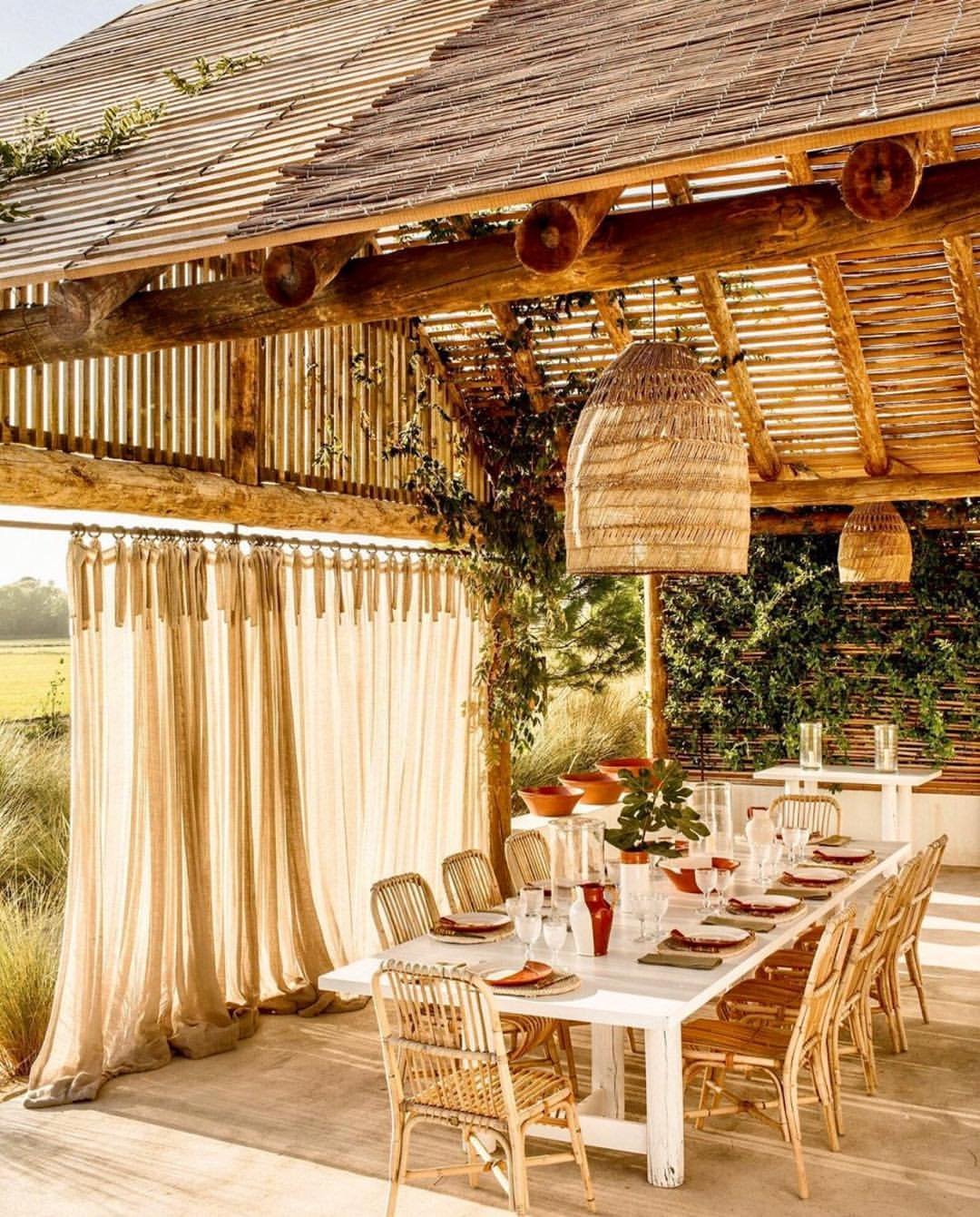 Rustic Rattan Romance