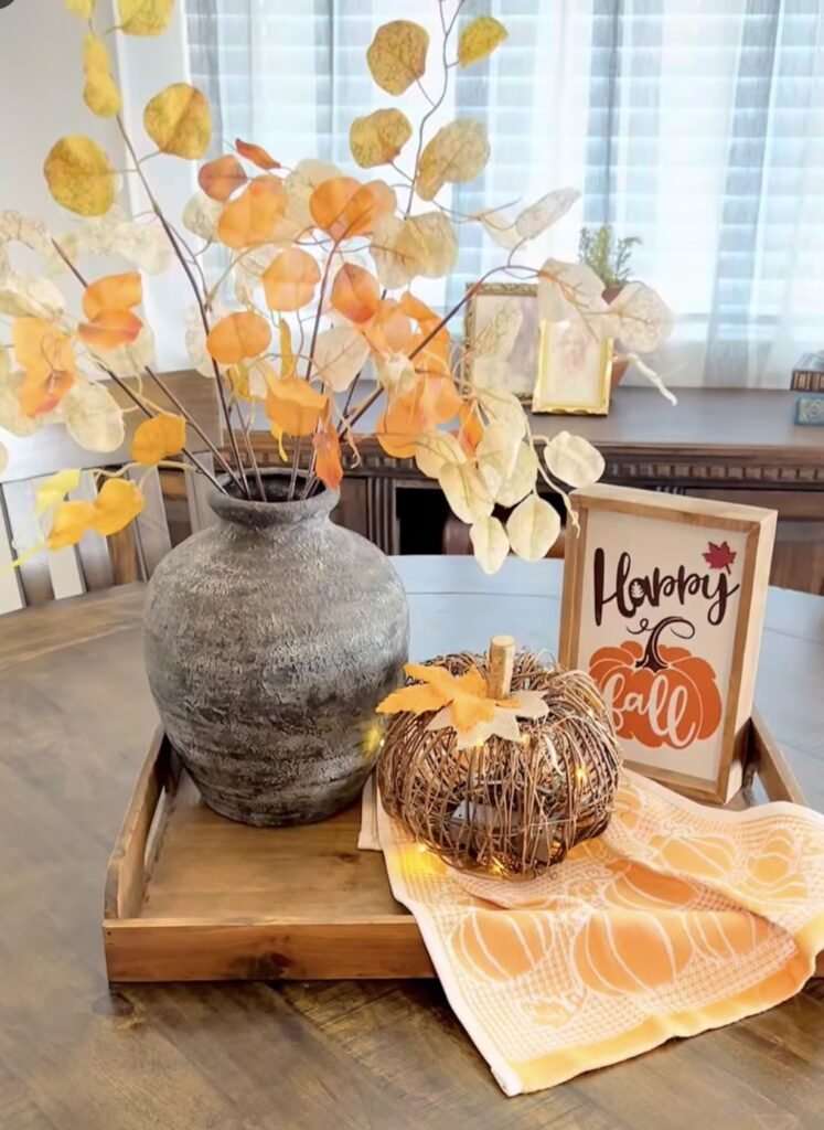 Rustic Tray Arrangement