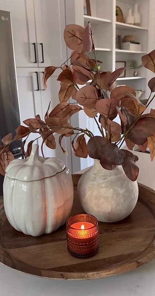 Simple Dining Table Centerpiece