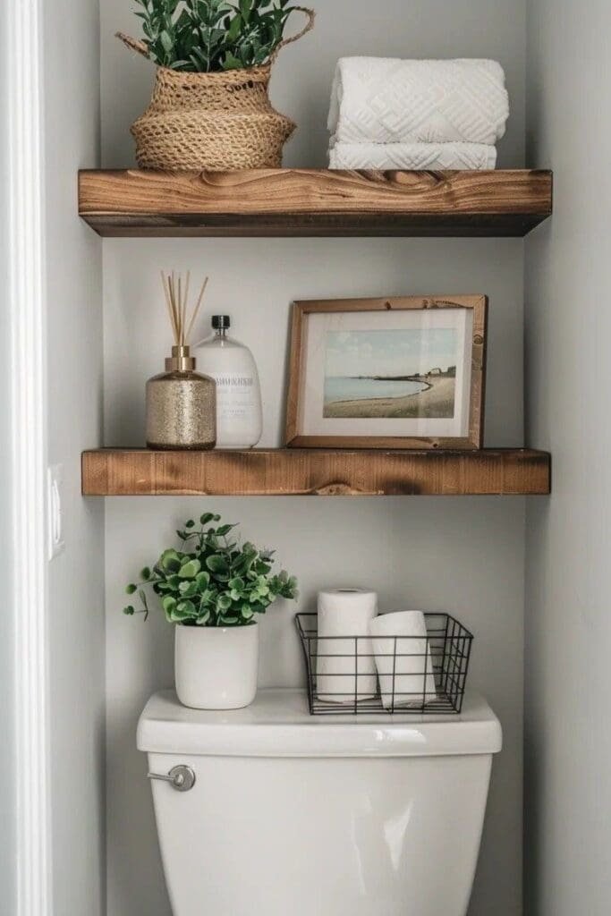 Small Plant and Wire Basket