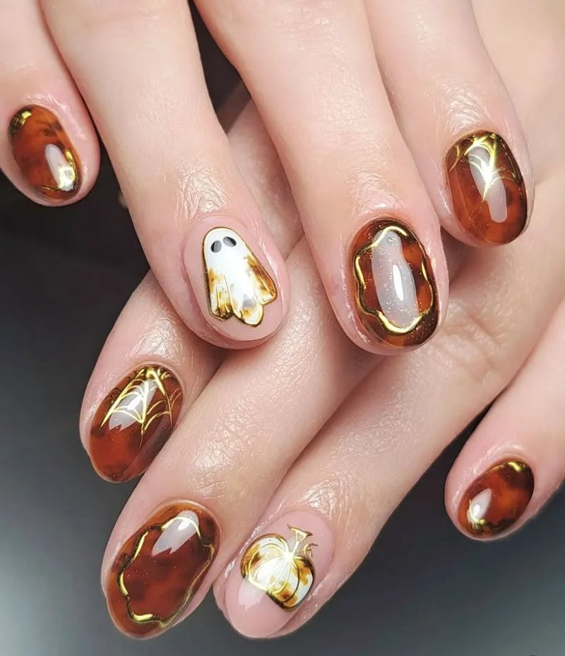 Unique Halloween Nail Art