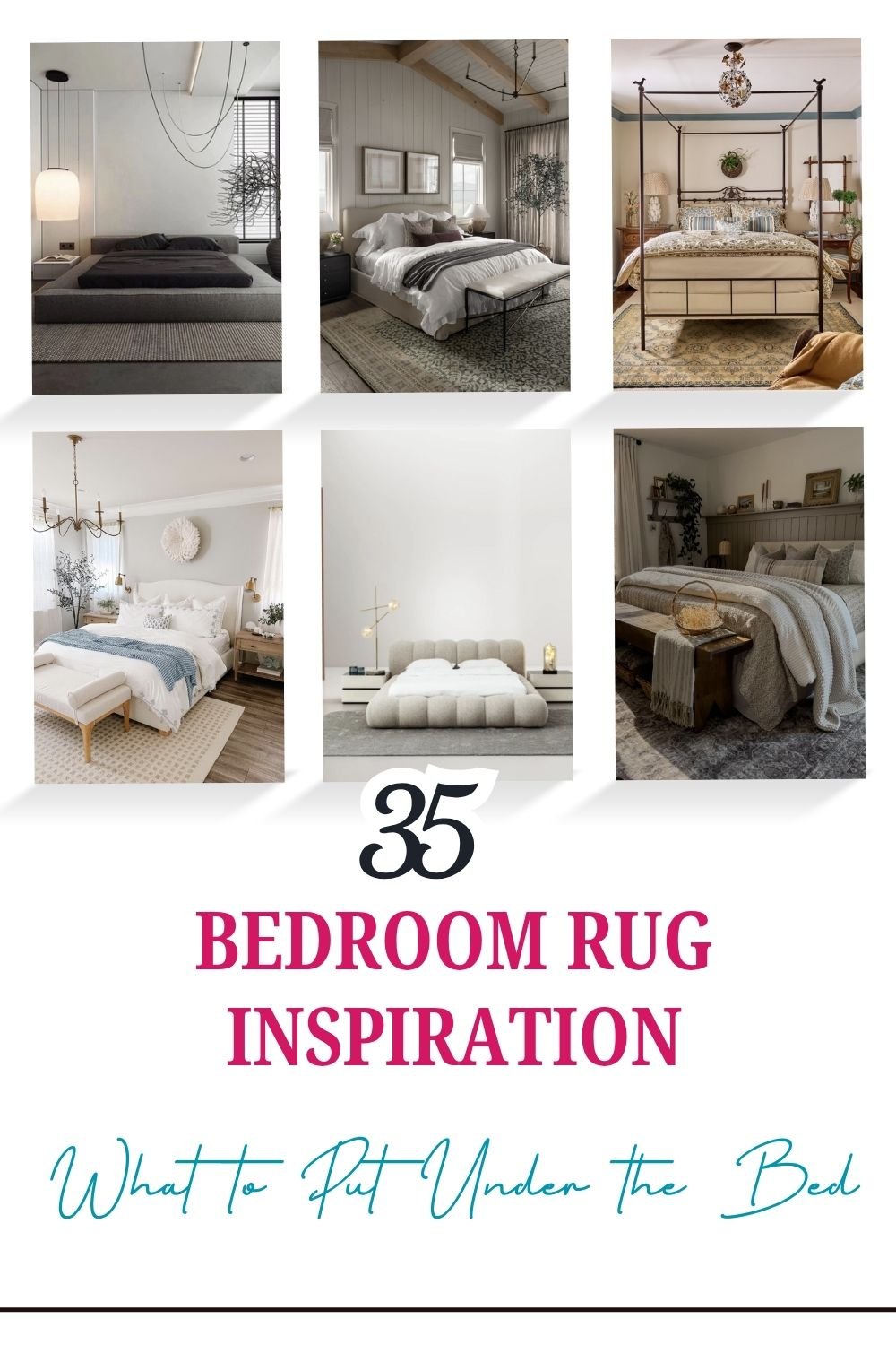 Best Rug Under Bed Ideas