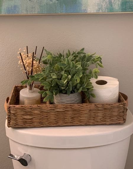 Wicker Storage Tray