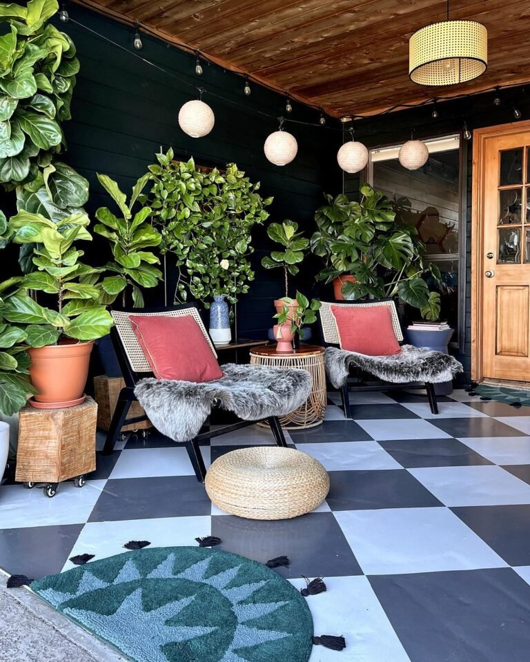 Chic Monochrome Greenspace