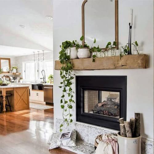 Above Fireplace Decor