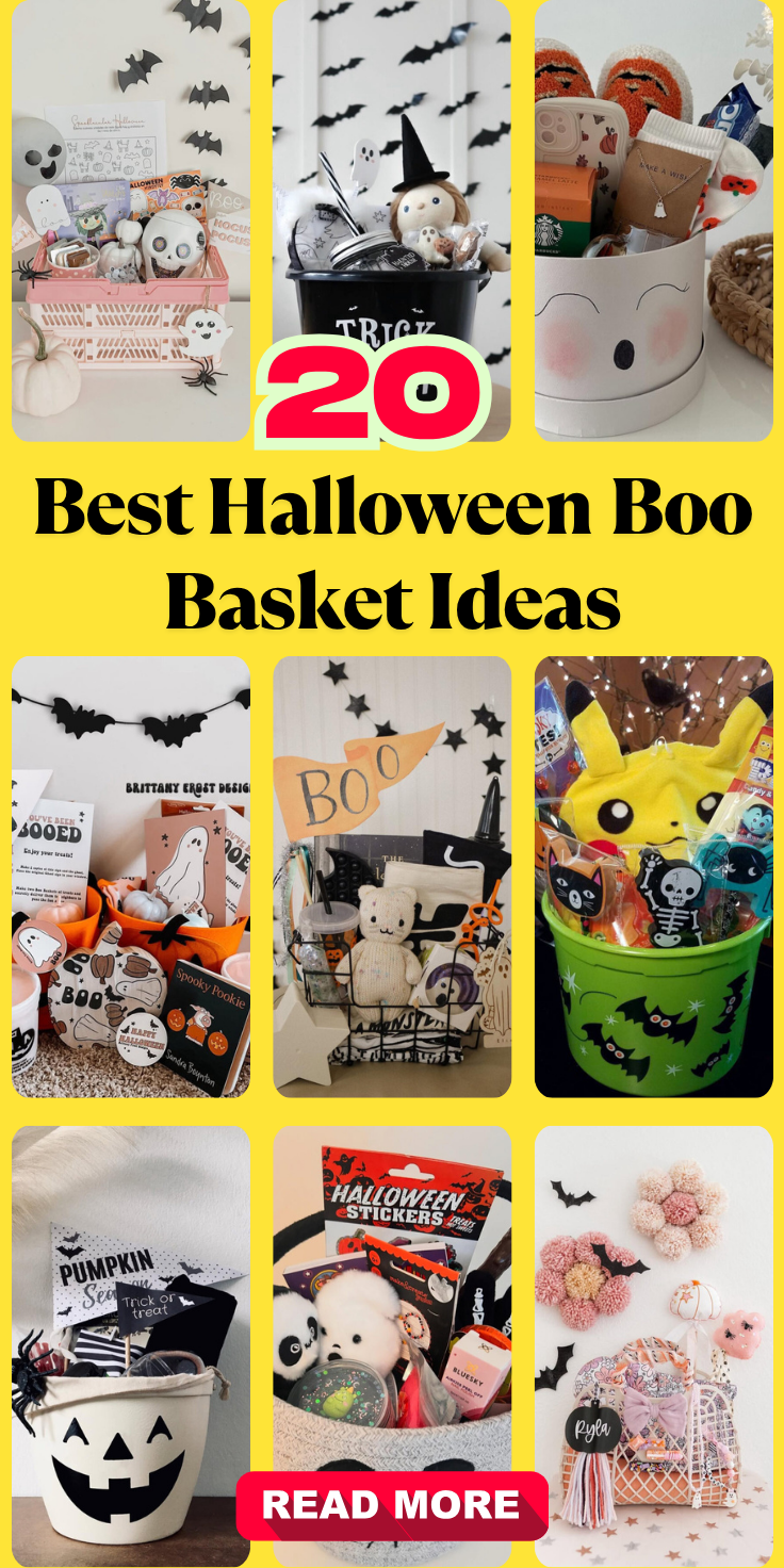 Best Halloween Boo Basket Ideas