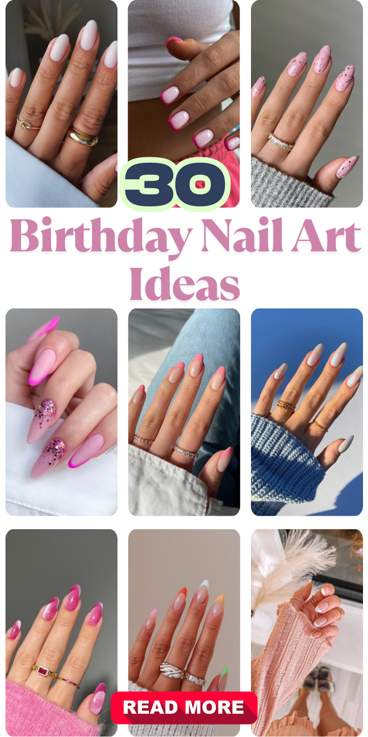 Birthday Nail Art Ideas