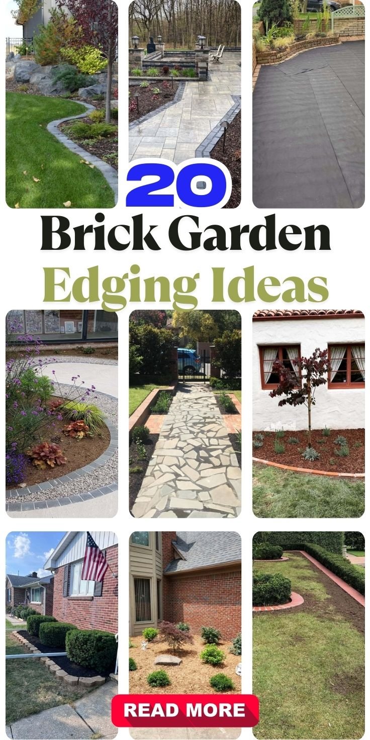 Brick Garden Edging Ideas