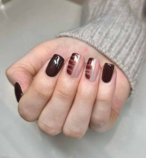 Brown Snake Print