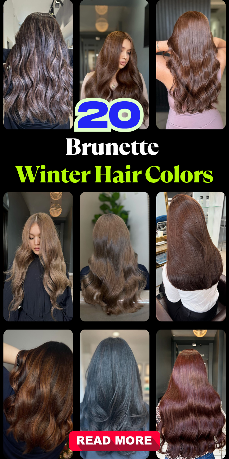 Brunette Winter Hair Colors