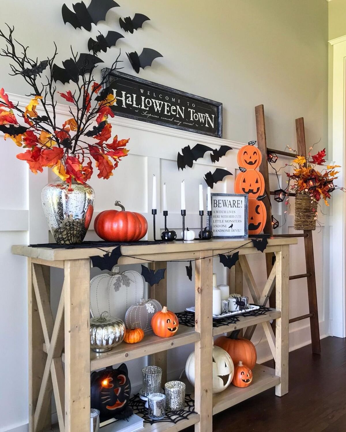 Carved Pumpkin Focus for a Traditional Halloween Decor