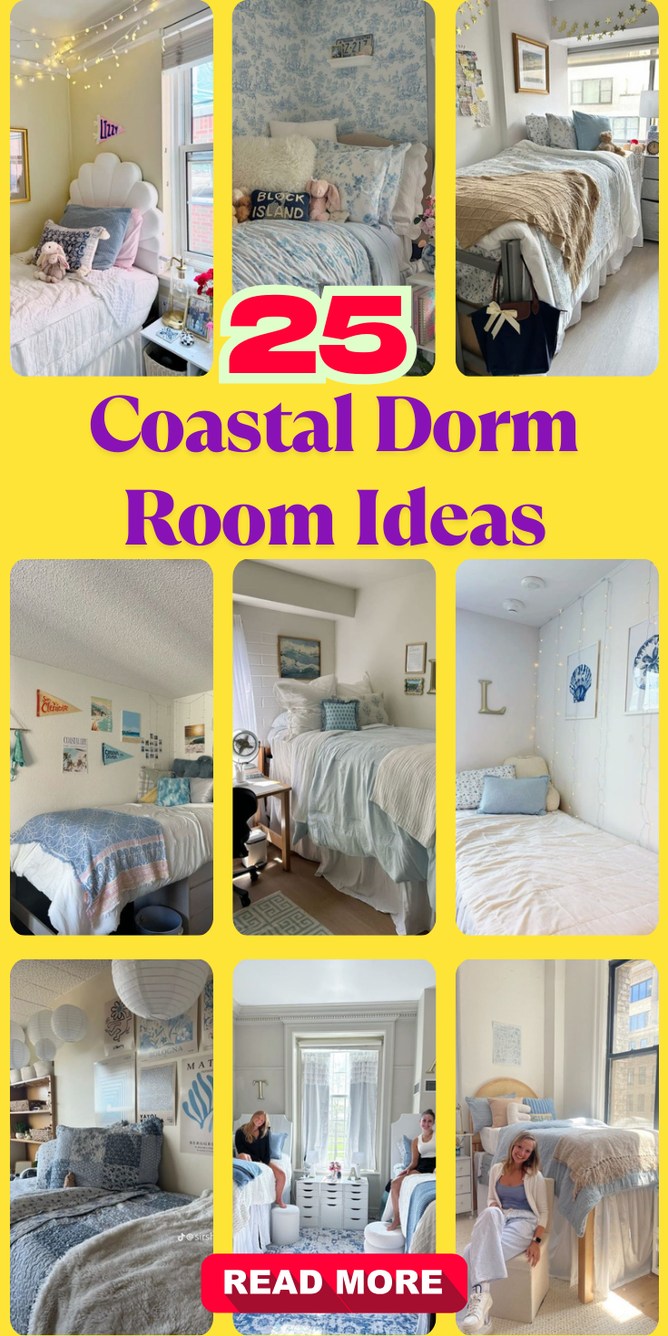 Coastal Dorm Room Ideas