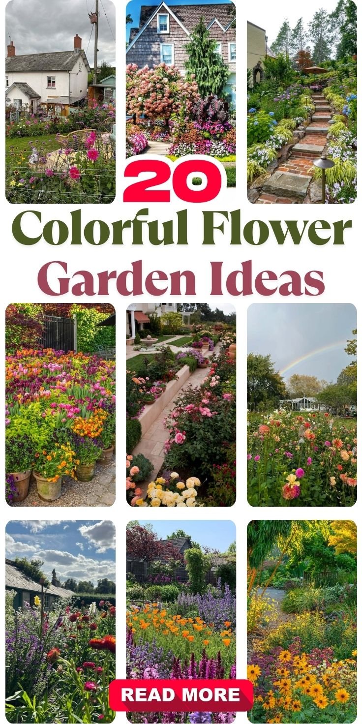 Colorful Flower Garden Ideas