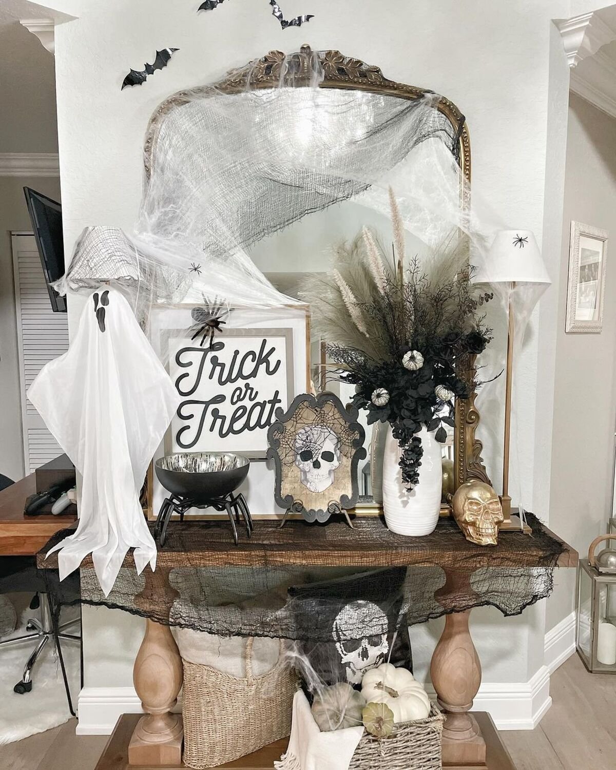 Covering the Mirror in a Superstitious Dark Design