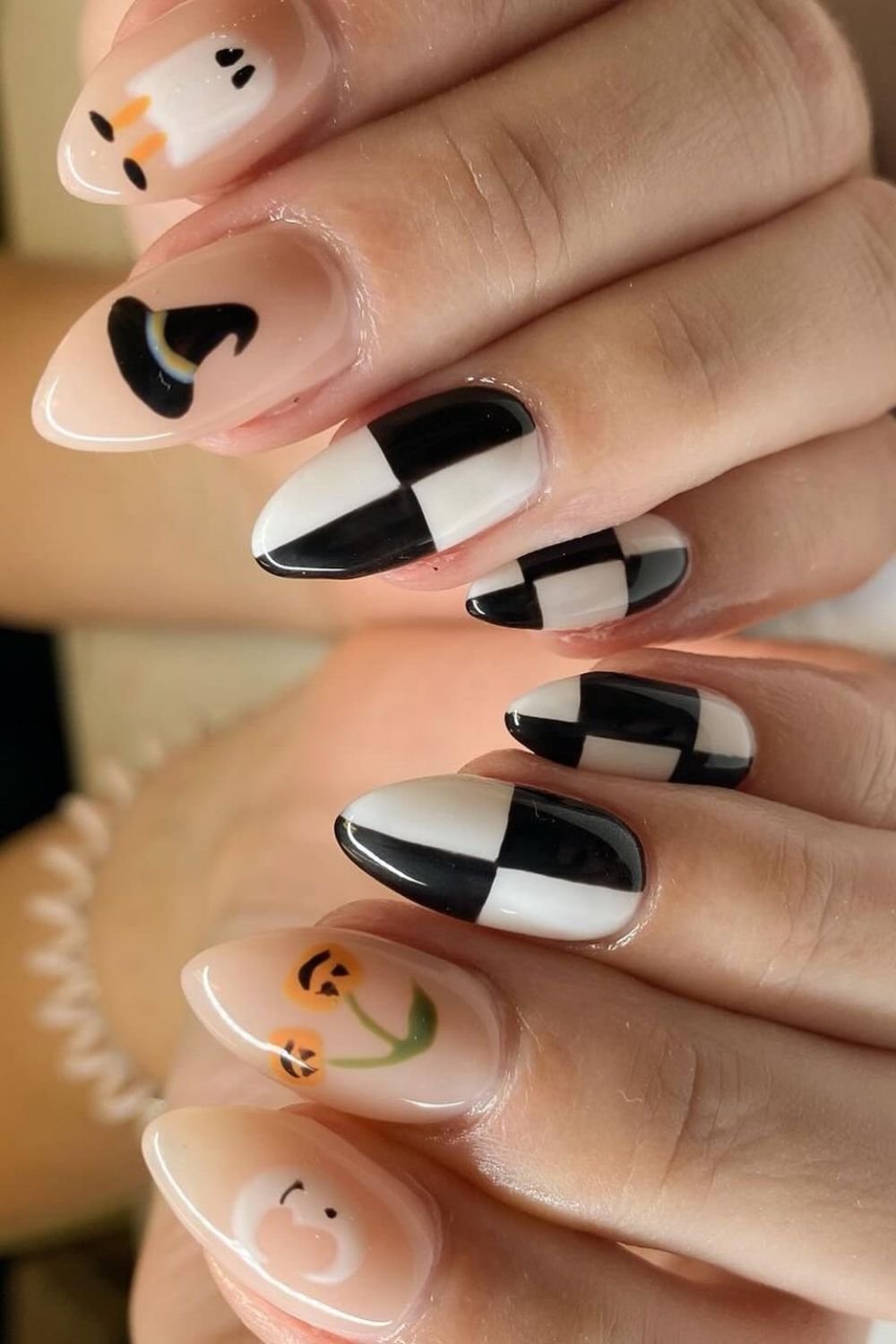 Cute Check And Ghosts