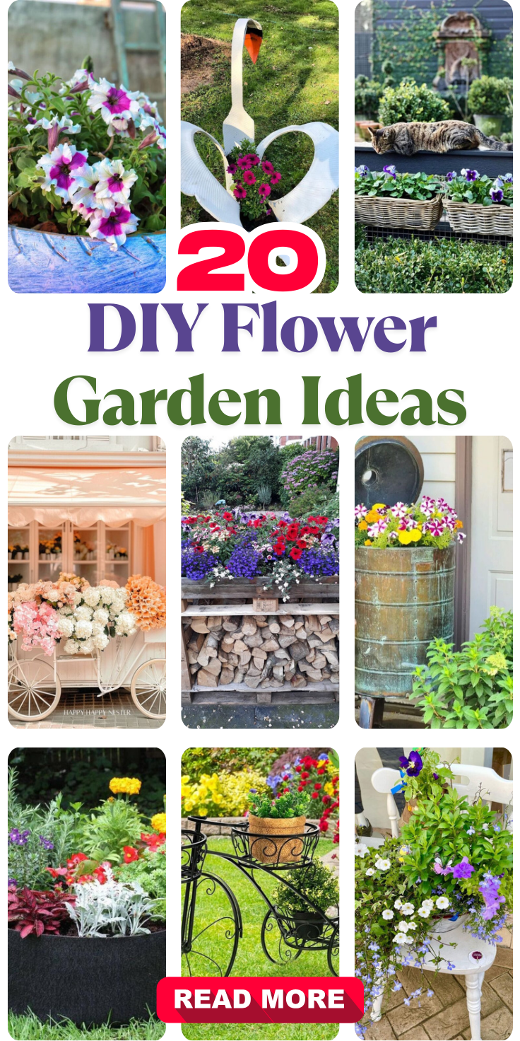 DIY Flower Garden Ideas