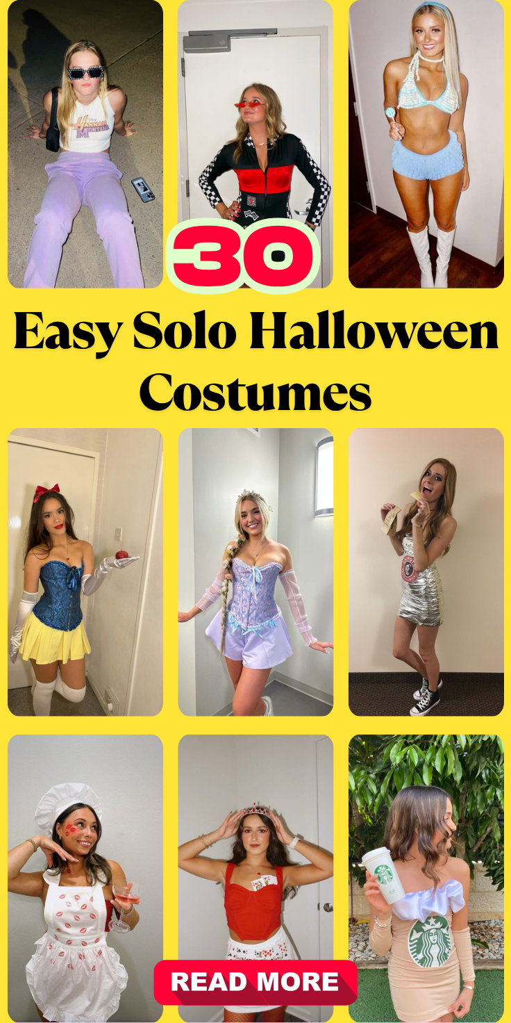 Easy Solo Halloween Costumes