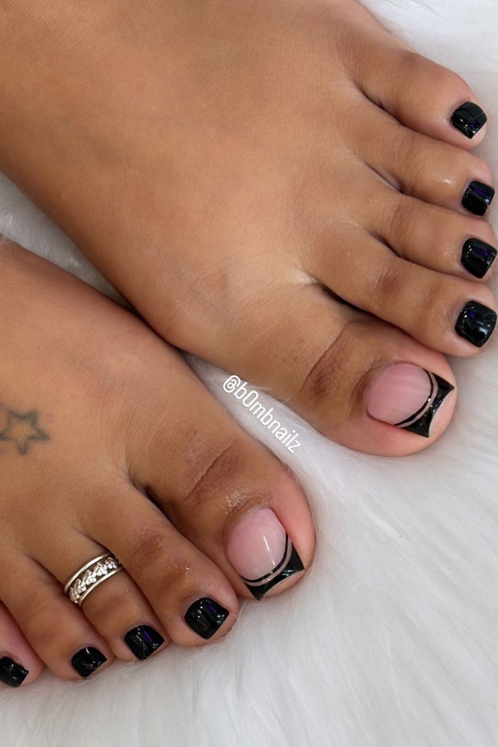 Edgy Black Curve