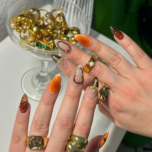 Embellished Statement Nails