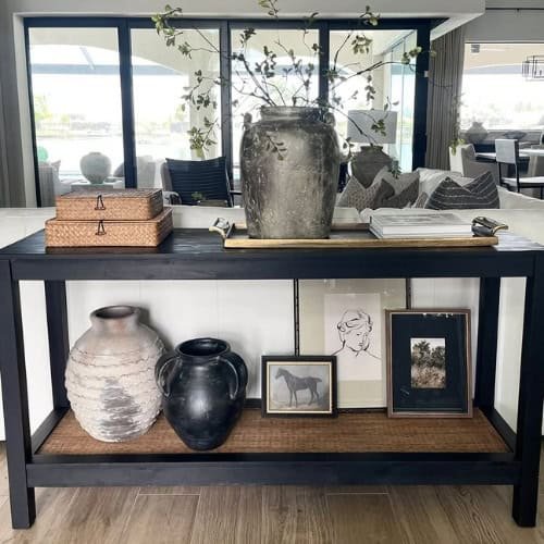 Entry Table Behind Couch