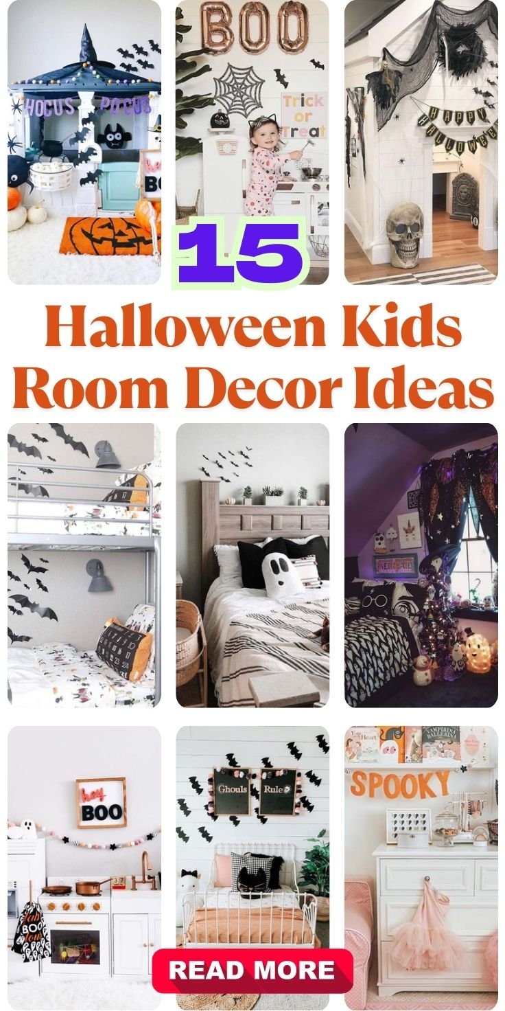 Halloween Kids Room Decor Ideas