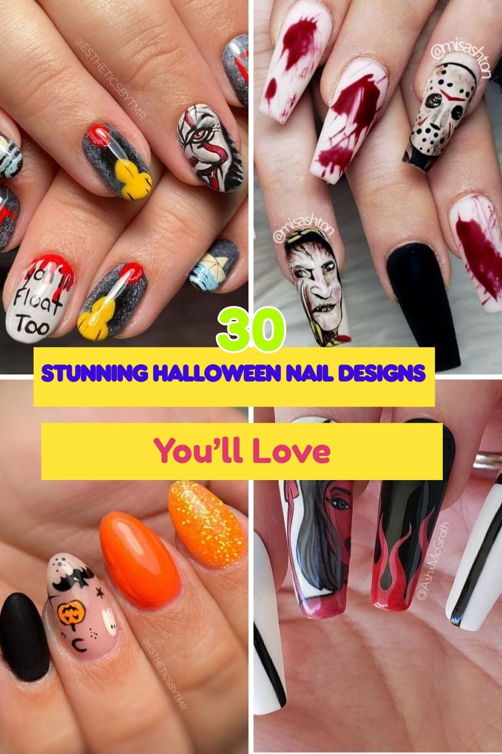 Stunning Halloween Nail Designs