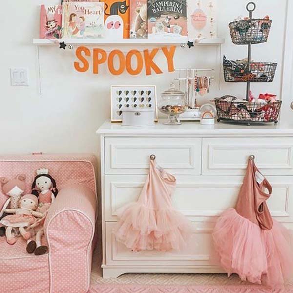 Halloween Reading Nook for Kids