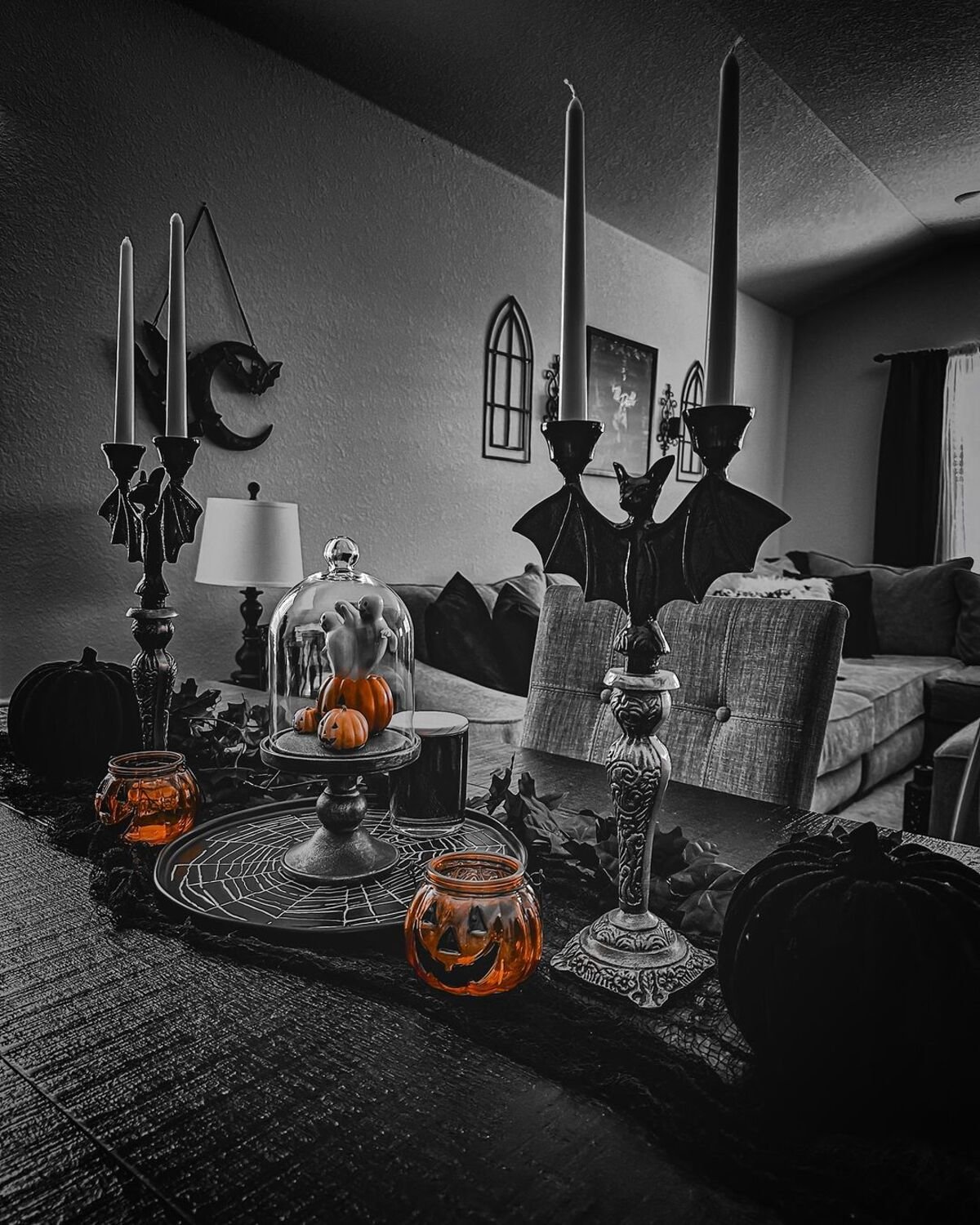 Jack-o’-Lantern Centerpiece