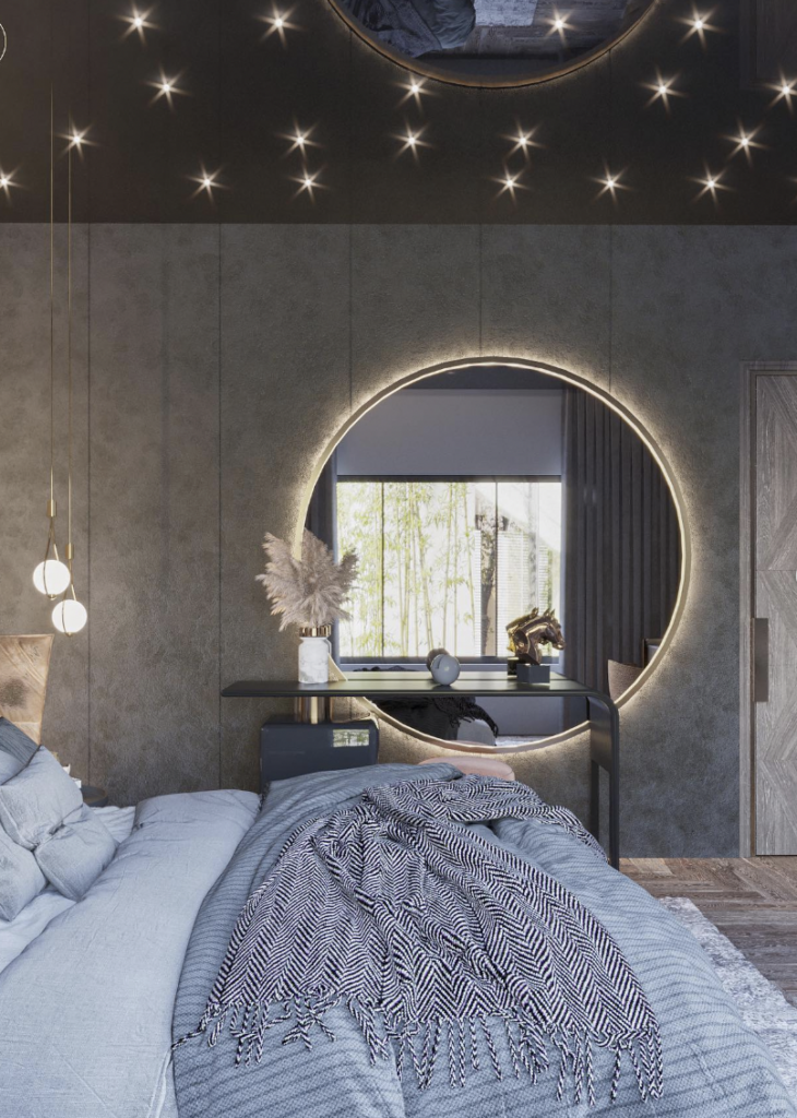 Luxurious Grey Bedroom