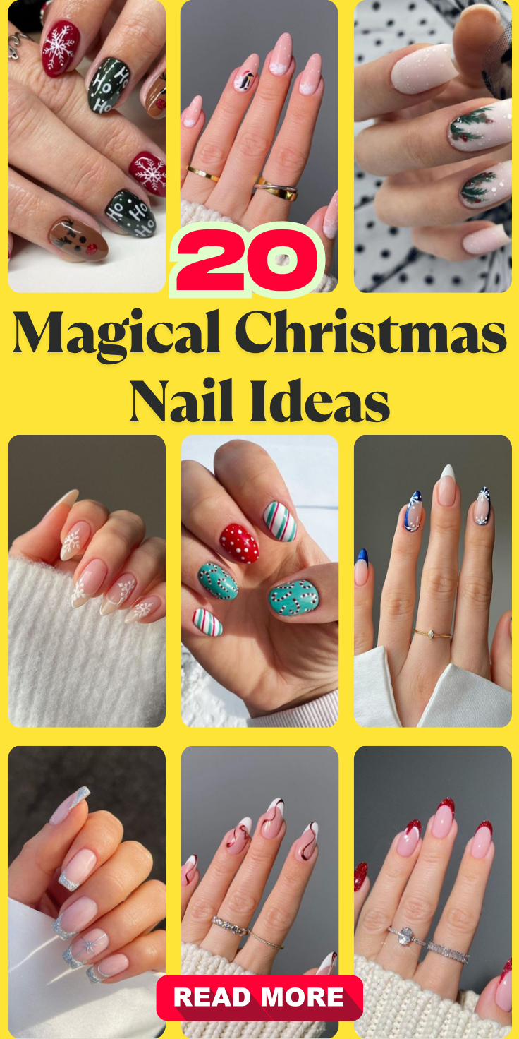 20 Magical Christmas Nail Ideas You’ll Love
