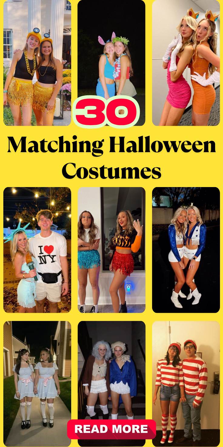 Matching Halloween Costumes