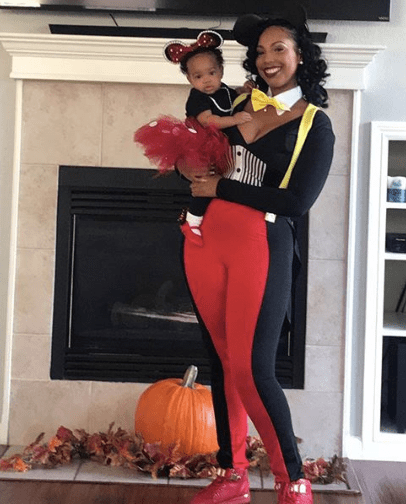 Mickey and Minnie Mouse