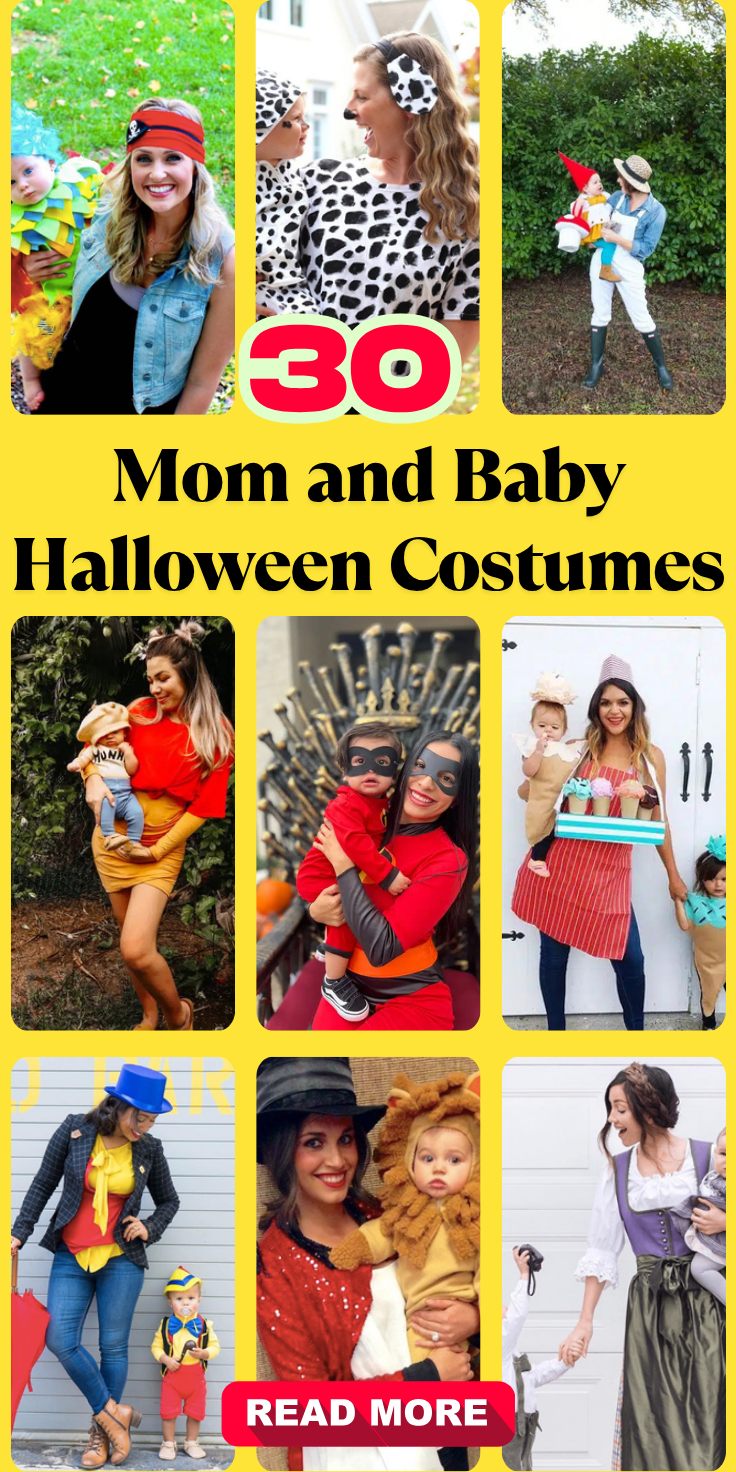 Mom and Baby Halloween Costumes