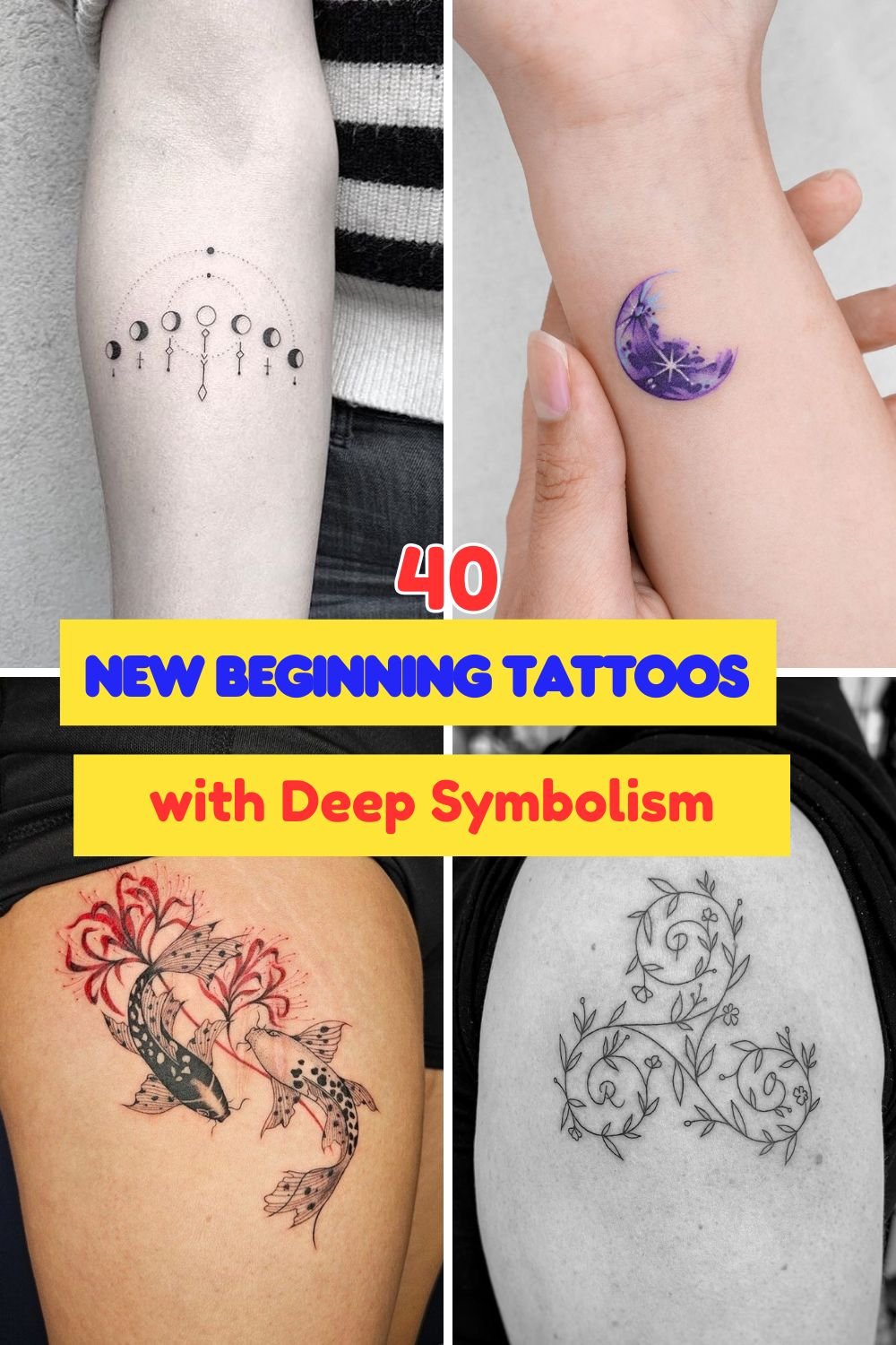 Meaningful New Beginning Tattoos