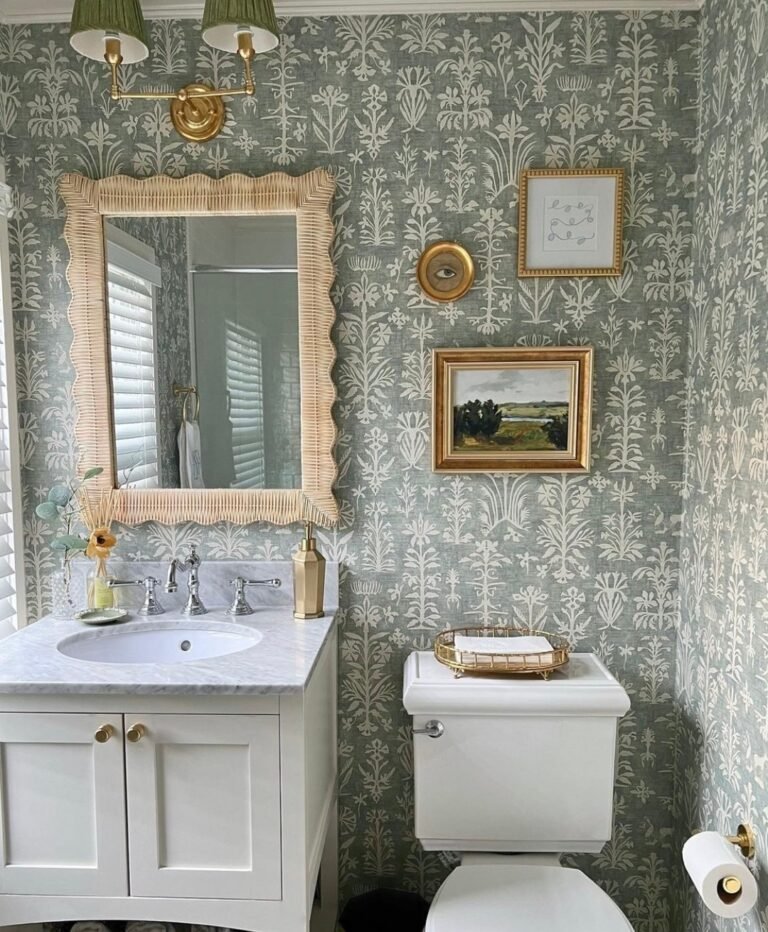 Olive Green and White Classic