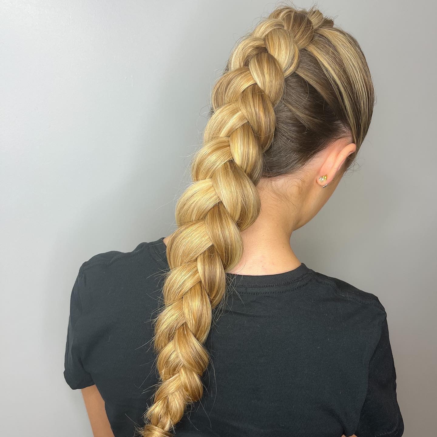 One Dutch Braid Long Plait