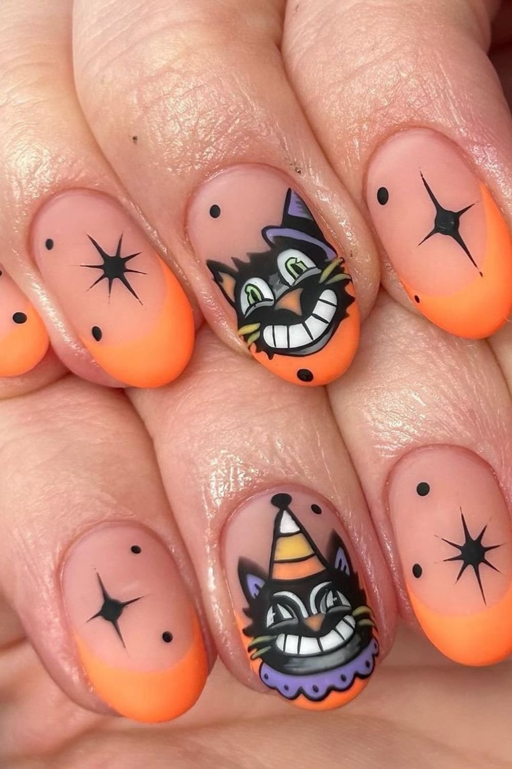 Party Cat Orange Fade